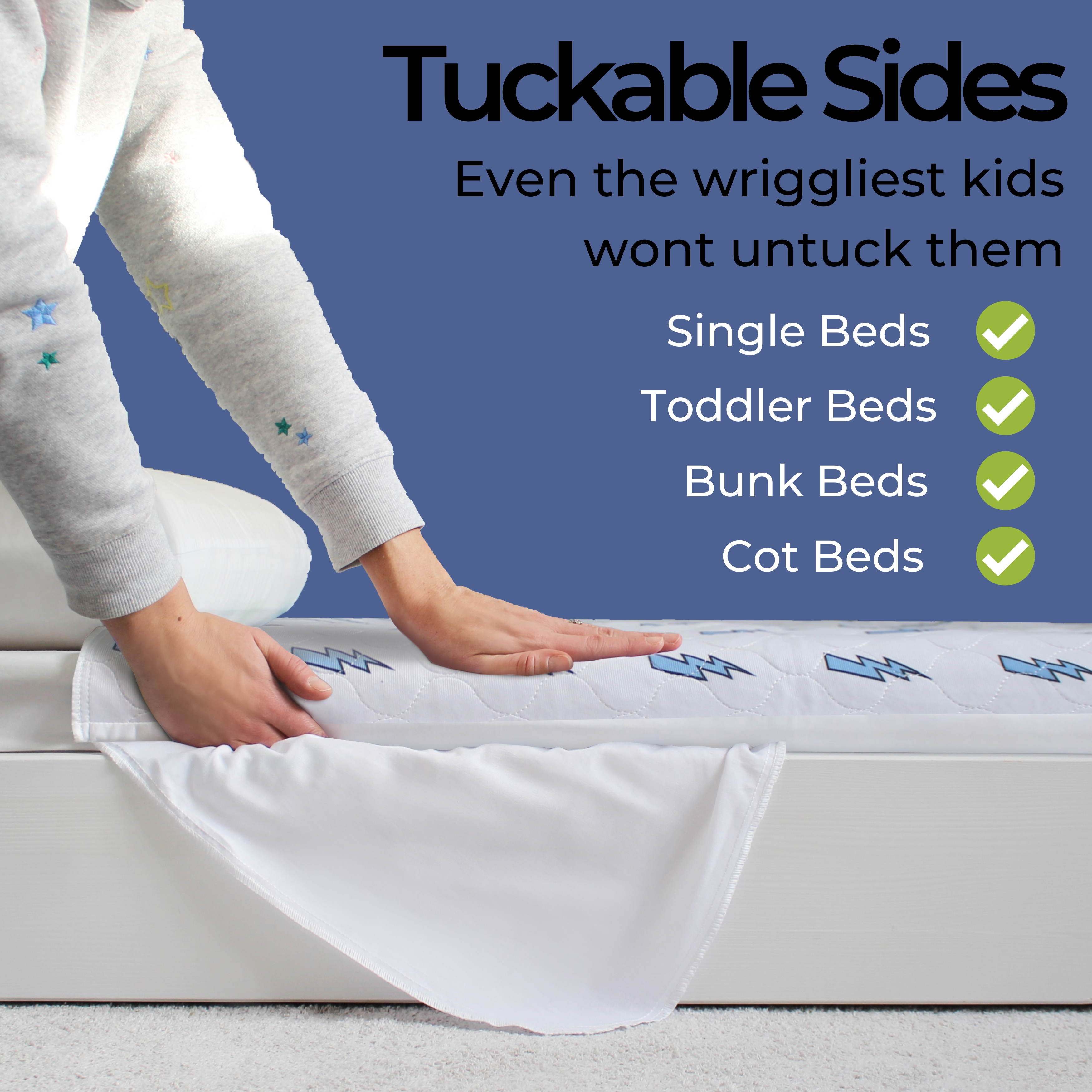 Children s Waterproof Mattress Protector for Night Time Potty