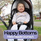 Child in a pram using the protector