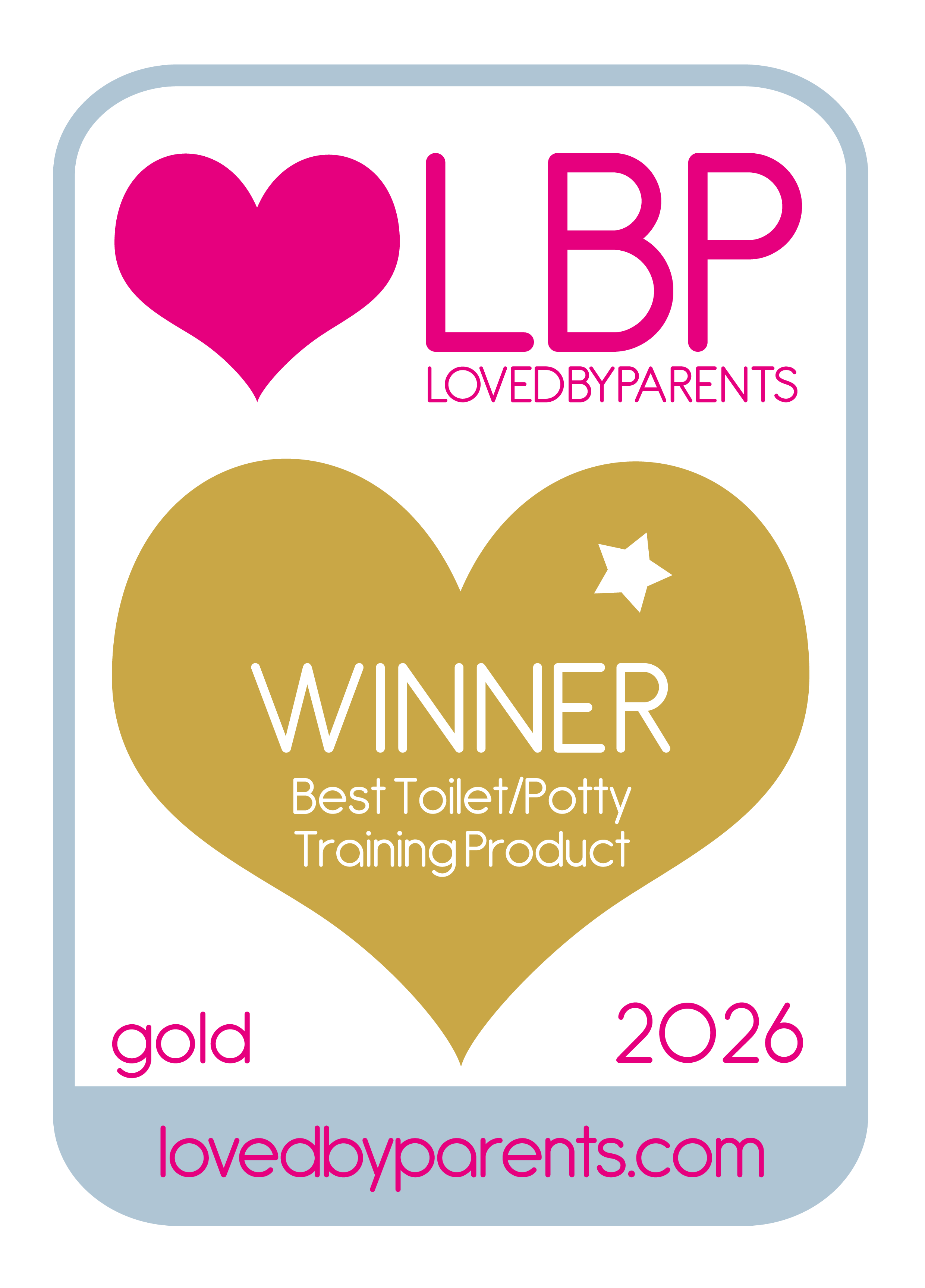 Loved by Parents Potty Training Product Gold 2026